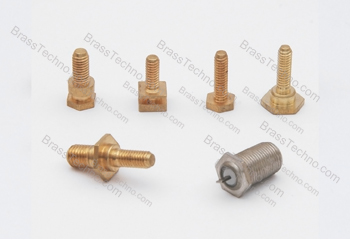 Manufacturers Exporters and Wholesale Suppliers of Brass Turned Studs Jamnaga Gujarat